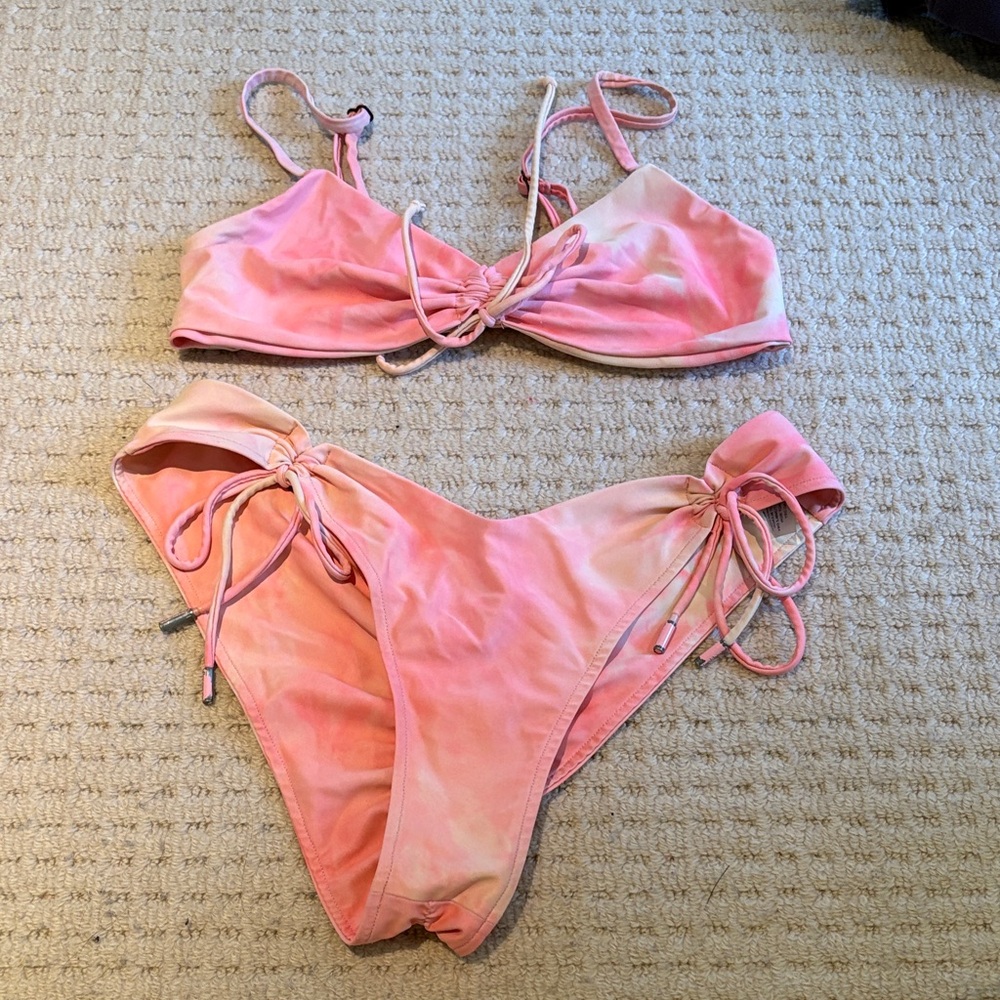 Blackbough Pink Bikini Set